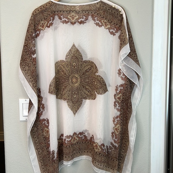 Silk Tunic/Beach Cover Up - Picture 7 of 7